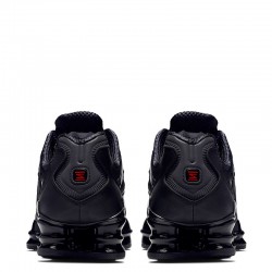 Nike Shox TL (AV3595-002)Ανδρικά παπούτσια Μαύρο/Metallic Hematite/Max Orange/Μαύρο