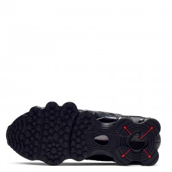Nike Shox TL (AV3595-002)Ανδρικά παπούτσια Μαύρο/Metallic Hematite/Max Orange/Μαύρο