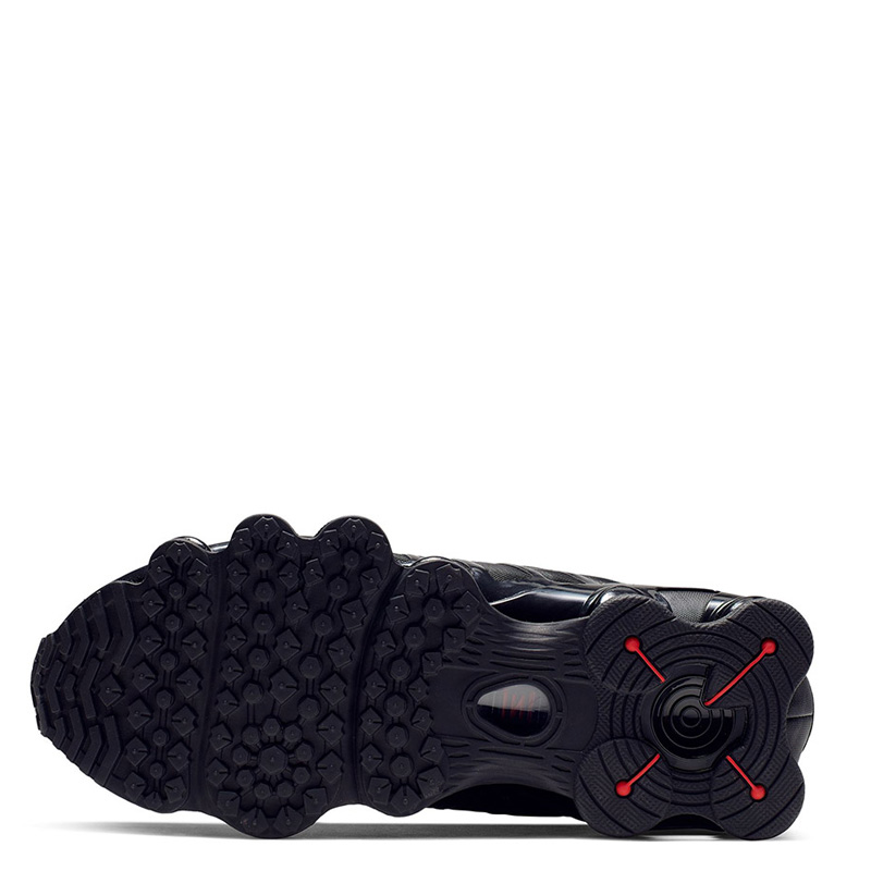 Nike Shox TL (AV3595-002)Ανδρικά παπούτσια Μαύρο/Metallic Hematite/Max Orange/Μαύρο