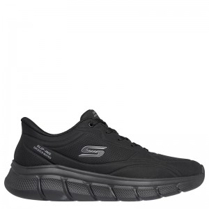 SKECHERS BOBS B Flex - Smooth Edge (118116-BBK)ΑΝΔΡΙΚΑ ΠΑΠΟΥΤΣΙΑ ΜΑΥΡΑ SLIP-INS
