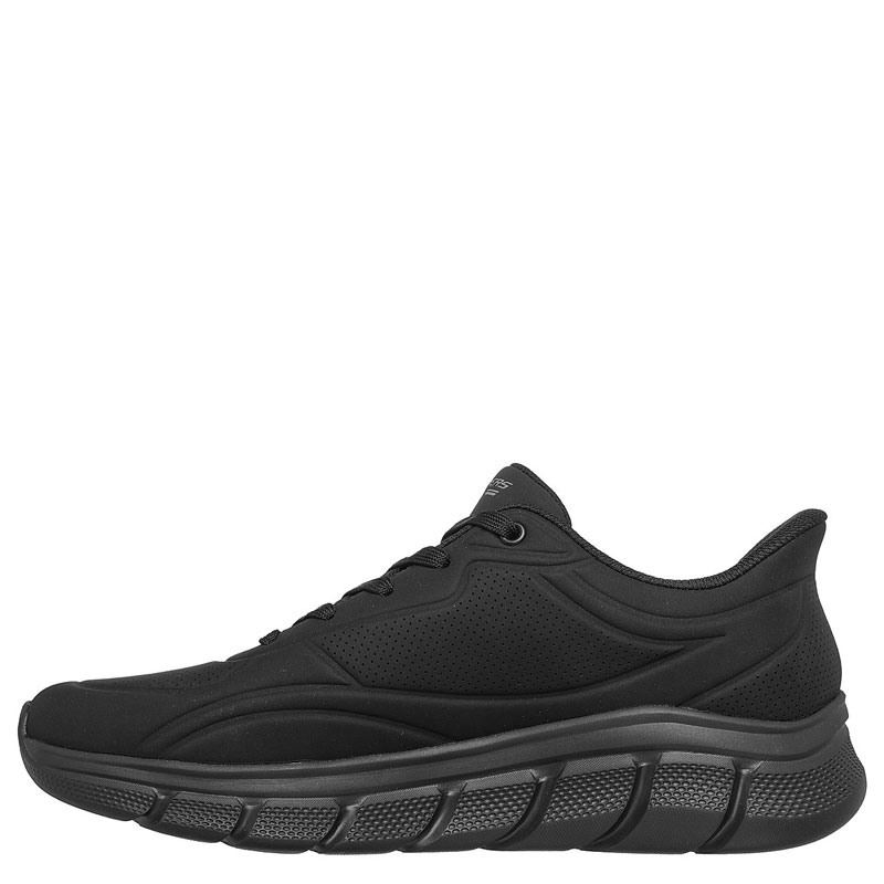 SKECHERS BOBS B Flex - Smooth Edge (118116-BBK)ΑΝΔΡΙΚΑ ΠΑΠΟΥΤΣΙΑ ΜΑΥΡΑ SLIP-INS