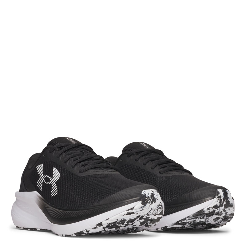 Under Armour Chase (6014417-001)Ανδρικά Παπούτσια για Τρέξιμο ΜΑΥΡΟ/ΛΕΥΚΟ