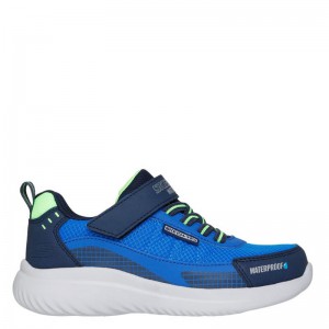 SKECHERS Waterproof: Bounder 2.0 - Aqua Pace (406341L-NVBL)ΠΑΙΔΙΚΑ ΠΑΠΟΥΤΣΙΑ ΑΔΙΑΒΡΟΧΑ Navy / Blue