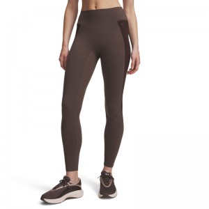 Under Armour Motion Colorblock 7/8 Leggings (6013781-200)ΓΥΝΑΙΚΕΙΟ ΚΟΛΑΝ Peppercorn/Kona Brown/White