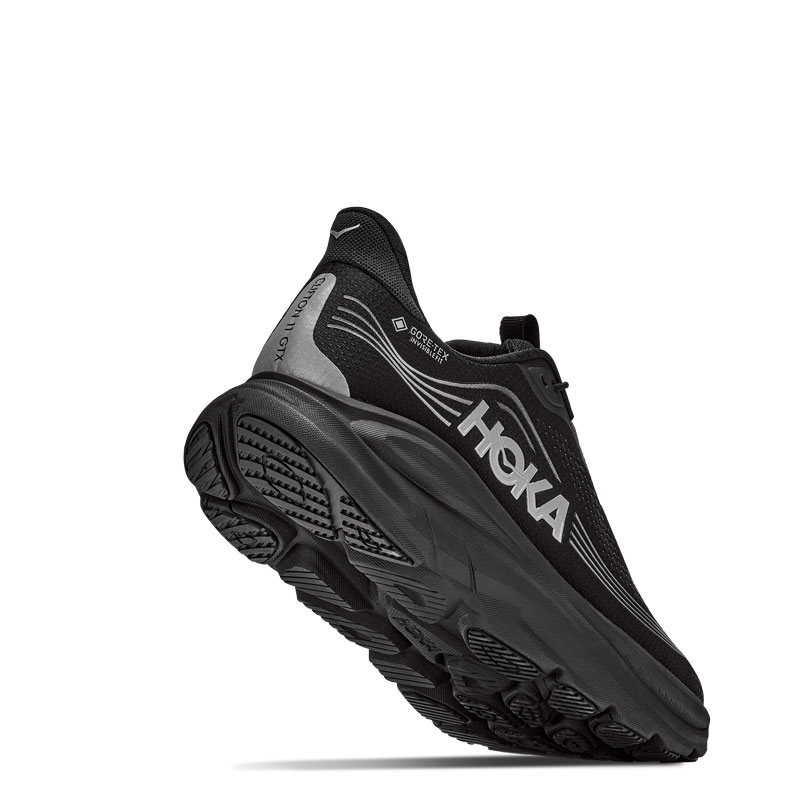 HOKA Clifton 11 GTX (1176574-BBLC)ΑΝΔΡΙΚΑ ΠΑΠΟΥΤΣΙΑ ΑΔΙΑΒΡΟΧΑ ΜΑΥΡΑ