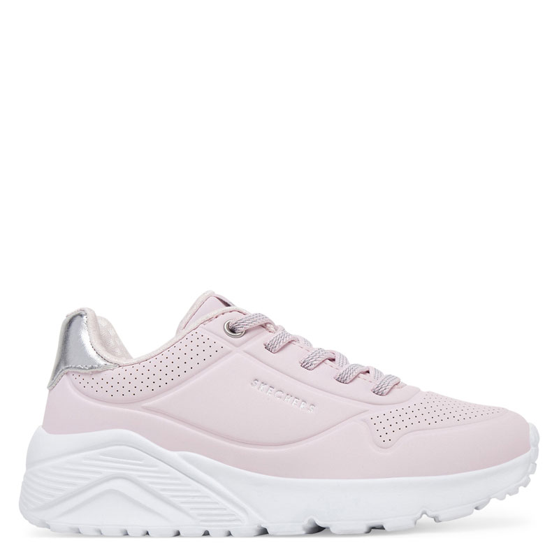 SKECHERS Uno Lite Kids (310384L-PKSL)ΠΑΙΔΙΚΑ ΠΑΠΟΥΤΣΙΑ ΡΟΖ/ΛΕΥΚΟ