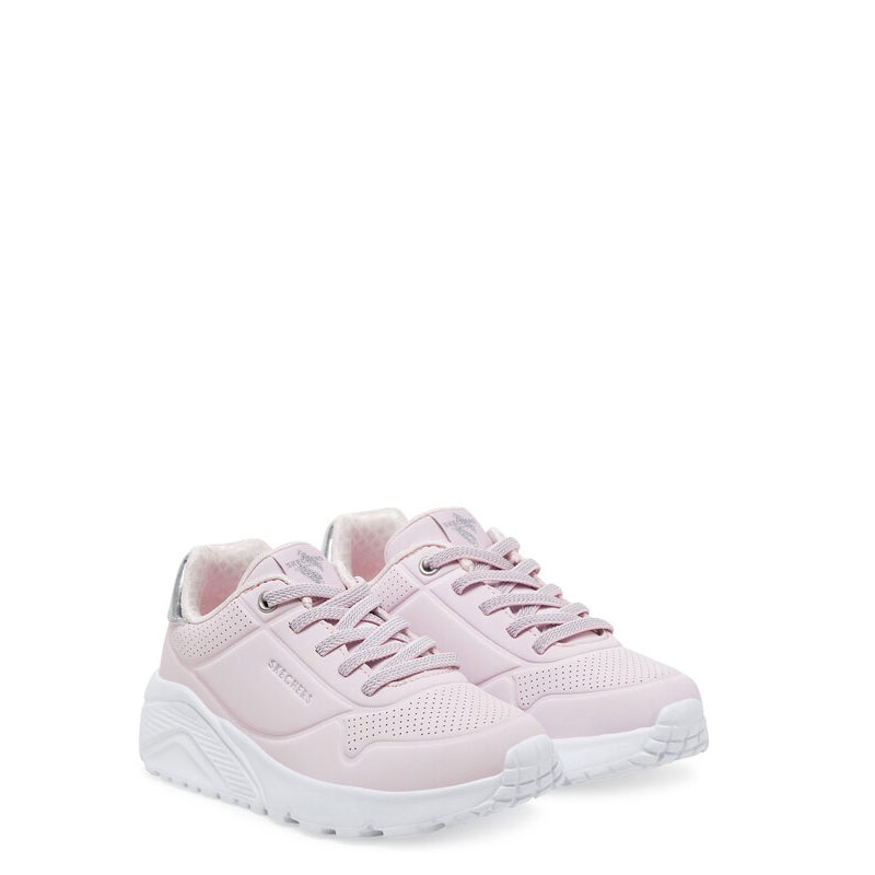 SKECHERS Uno Lite Kids (310384L-PKSL)ΠΑΙΔΙΚΑ ΠΑΠΟΥΤΣΙΑ ΡΟΖ/ΛΕΥΚΟ