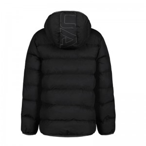 UNDER ARMOUR PRONTO PUFFER JACKET KIDS (UJFJM07F-001)ΕΦΗΒΙΚΟ ΜΠΟΥΦΑΝ ΜΕ ΚΟΥΚΟΥΛΑ ΑΔΙΑΒΡΟΧΟ BLACK/TITANIUM UNDER ARMOUR PRONTO PUFFER JACKET KIDS (UJFJM07F-001)ΕΦΗΒΙΚΟ ΜΠΟΥΦΑΝ ΜΕ ΚΟΥΚΟΥΛΑ ΑΔΙΑΒΡΟΧΟ BLACK/TITANIUM