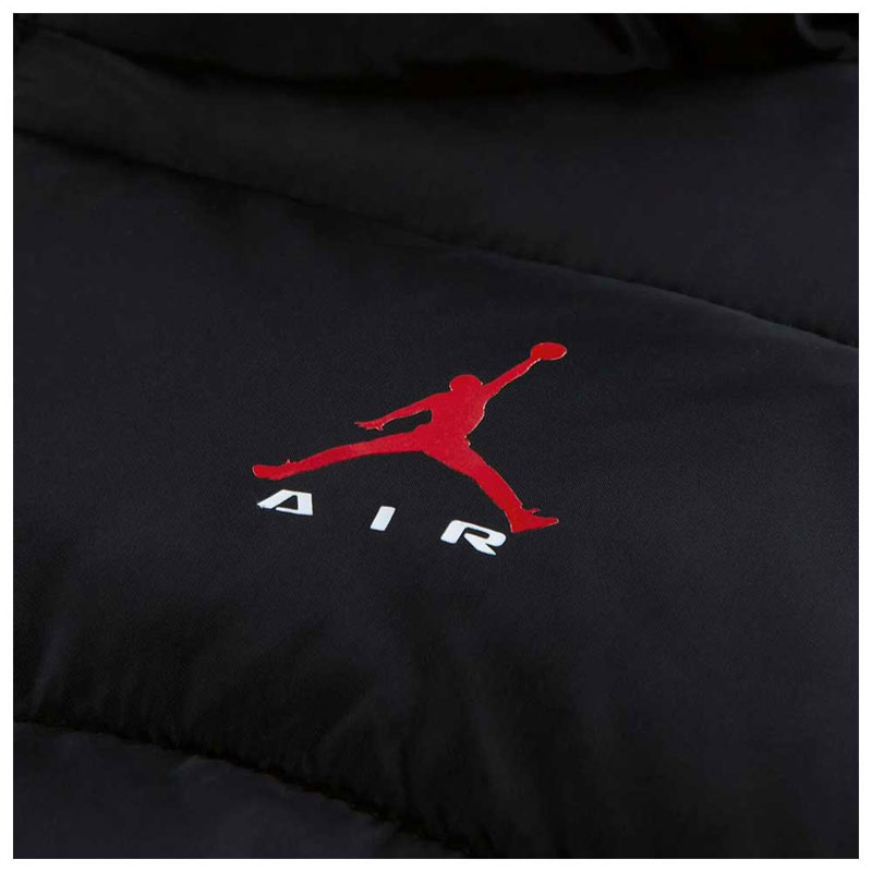 Jordan Brooklyn Graphics Puffer (95G036-023)ΠΑΙΔΙΚΟ ΜΠΟΥΦΑΝ ΜΑΥΡΟ
