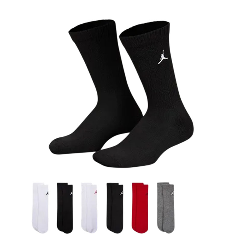 JORDAN EVERYDAY ESSENTIALS 6PK CREW (BJ0583-H24)ΠΑΙΔΙΚΕΣ ΚΑΛΤΣΕΣ 6 ΤΕΜΑΧΙΑ ΠΟΛΥΧΡΩΜΕΣ