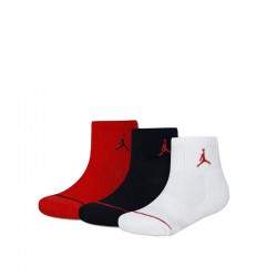 Nike Jordan Varsity Crew 3 Pack (BJ0884-R78)ΠΑΙΔΙΚΕΣ ΚΑΛΤΣΕΣ 3 ΖΕΥΓΑΡΙΑ ΜΑΥΡΟ/ΛΕΥΚΟ/ΚΟΚΚΙΝΟ