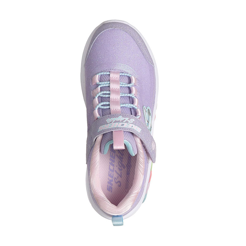 SKECHERS Lighted Bungee & Strap Sneaker (303726L-LVLP)ΠΑΙΔΙΚΑ ΠΑΠΟΥΤΣΙΑ ΦΩΤΙΖΟΜΕΝΑ Lavender / Light Pink / Purple SKECHERS Lighted Bungee & Strap Sneaker (303726L-LVLP)ΠΑΙΔΙΚΑ ΠΑΠΟΥΤΣΙΑ ΦΩΤΙΖΟΜΕΝΑ Lavender / Light Pink / Purple