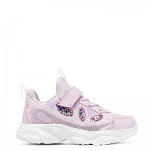 Fila Star Memory Velcro Kids (3YF63011-800)ΠΑΙΔΙΚΑ ΠΑΠΟΥΤΣΙΑ ΡΟΖ