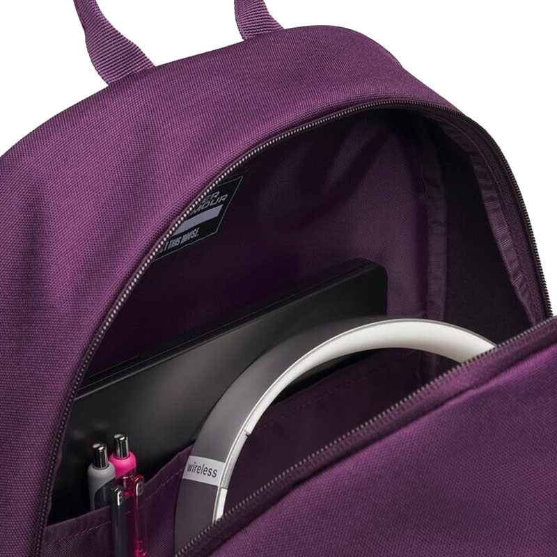 Under Armour Hustle Lite Backpack (6000399-526)ΤΣΑΝΤΑ ΠΛΑΤΗΣ 26 ΛΙΤΡΑ ΜΩΒ