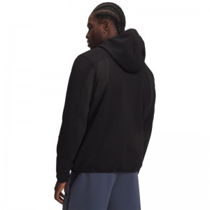 Under Armour Unstoppable Flc (6013433-008)ΑΝΔΡΙΚΗ ΖΑΚΕΤΑ ΜΑΥΡΗ