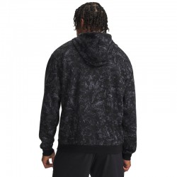 Under Armour Rival Fleece Printed (6013452-008)ΑΝΔΡΙΚΗ ΦΟΥΤΕΡ ΜΠΛΟΥΖΑ Ultimate Black/Green Citrine