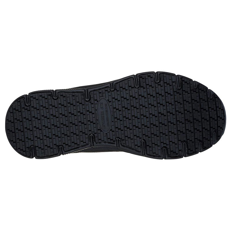 SKECHERS Work Slip-Ins: Nampa - Cottonbud (108218-BLK)ΠΑΠΟΥΤΣΙΑ ΕΡΓΑΣΙΑΣ ΑΝΤΙΟΛΙΣΘΗΤΙΚΑ ΜΑΥΡΑ