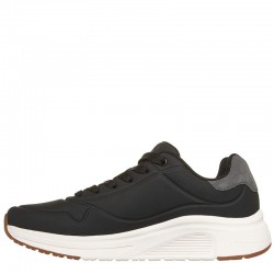 SKECHERS Uno Lite 2 MENS (183530-BLK)ΑΝΔΡΙΚΑ ΠΑΠΟΥΤΣΙΑ ΜΑΥΡΟ/ΛΕΥΚΟ