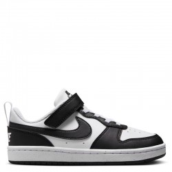 Nike Court Borough Low Recraft (DV5457-131)ΠΑΙΔΙΚΑ ΠΑΠΟΥΤΣΙΑ ΛΕΥΚΟ/ΜΑΥΡΟ
