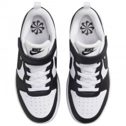 Nike Court Borough Low Recraft (DV5457-131)ΠΑΙΔΙΚΑ ΠΑΠΟΥΤΣΙΑ ΛΕΥΚΟ/ΜΑΥΡΟ