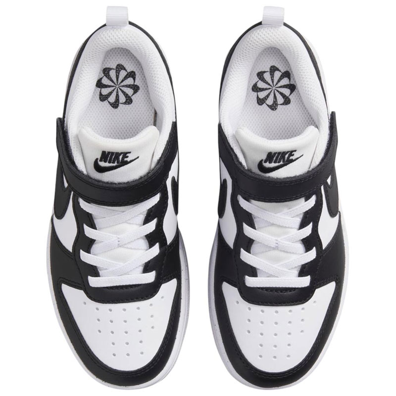 Nike Court Borough Low Recraft (DV5457-131)ΠΑΙΔΙΚΑ ΠΑΠΟΥΤΣΙΑ ΛΕΥΚΟ/ΜΑΥΡΟ