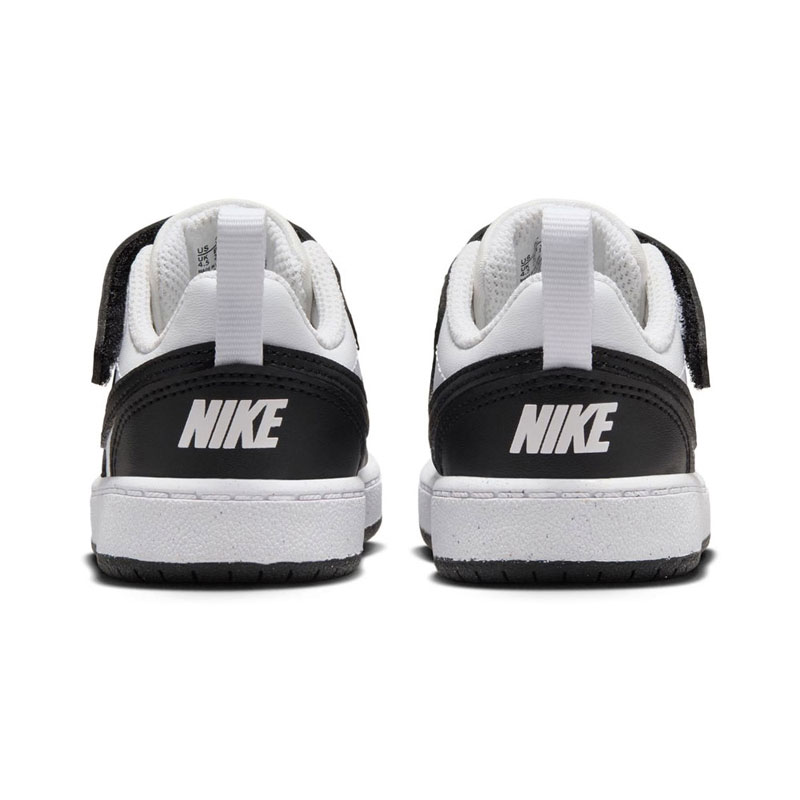 Nike Court Borough Low Recraft TDV (DV5458-131)ΒΡΕΦΙΚΑ ΠΑΠΟΥΤΣΙΑ ΛΕΥΚΟ/ΜΑΥΡΟ