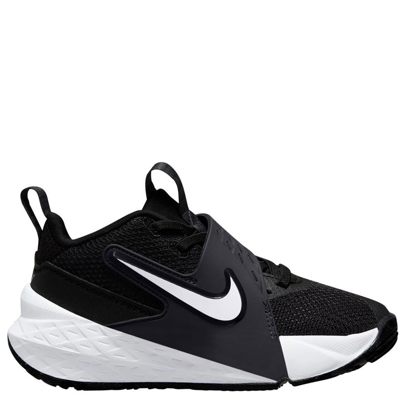 Nike Team Hustle D 12 BPS (HF6280-002)ΠΑΙΔΙΚΑ ΠΑΠΟΥΤΣΙΑ ΜΠΑΣΚΕΤ Black/Anthracite/White