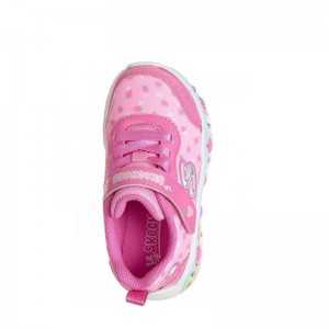 Skechers Play Scene Bears (303195N-HTPK)ΒΡΕΦΙΚΑ ΠΑΠΟΥΤΣΙΑ Hot Pink / Multi