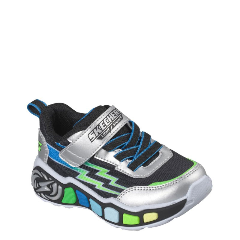 SKECHERS S-Lights® Light Storm 3.0 – Prism Tech (407632NC-SLBK)ΒΡΕΦΙΚΑ ΠΑΠΟΥΤΣΙΑ ΦΩΤΙΖΟΜΕΝΑ Silver/Black SKECHERS S-Lights® Light Storm 3.0 – Prism Tech (407632NC-SLBK)ΒΡΕΦΙΚΑ ΠΑΠΟΥΤΣΙΑ ΦΩΤΙΖΟΜΕΝΑ Silver/Black