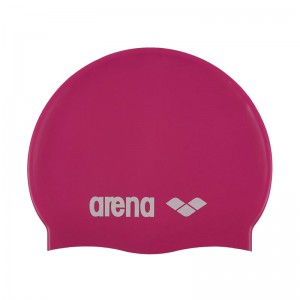 Arena Classic Silicone Jr Παιδικό Σκουφάκι Κολύμβησης (91670-91)ΦΟΥΞΙΑ