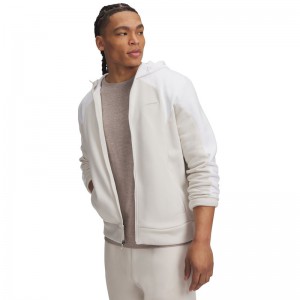 UNDER ARMOUR Fleece Winter Full Zip (6014882-110)ΑΝΔΡΙΚΗ ΖΑΚΕΤΑ ΥΔΡΟΑΠΩΘΗΤΙΚΗ Summit White/White