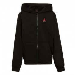 Jordan Brooklyn Full Zip (95G021-023)Παιδική Μπλούζα με Κουκούλα Μαυρη
