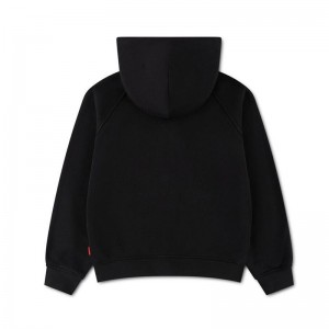 Jordan Brooklyn Full Zip (95G021-023)Παιδική Μπλούζα με Κουκούλα Μαυρη