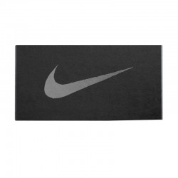 Nike Sport Hand Towel Medium (N.101.2435-046)ΠΕΤΣΕΤΑ ΓΥΜΝΑΣΤΗΡΙΟΥ ΜΑΥΡΗ 36cm x 81cm