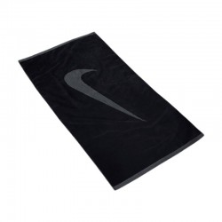 Nike Sport Hand Towel Medium (N.101.2435-046)ΠΕΤΣΕΤΑ ΓΥΜΝΑΣΤΗΡΙΟΥ ΜΑΥΡΗ 36cm x 81cm