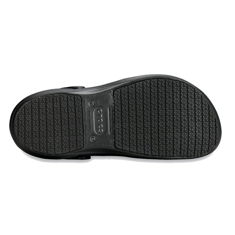 Crocs Bistro Αντιολισθητικό Unisex Σαμπό Μαύρο (10075-001)