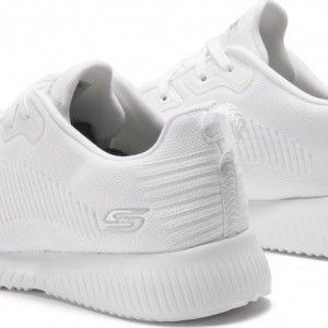 SKECHERS BOBS SPORT SQUAD - TOUGH TALK W 32504-WHT