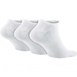 NIKE Value No Show Socks (SX2554-101)ΚΑΛΤΣΕΣ UNISEX ΛΕΥΚΕΣ 3 ΤΕΜΑΧΙΑ