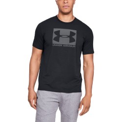Under Armour Boxed Sportstyle Αθλητικό Ανδρικό T-shirt Μαύρο (1329581-001)