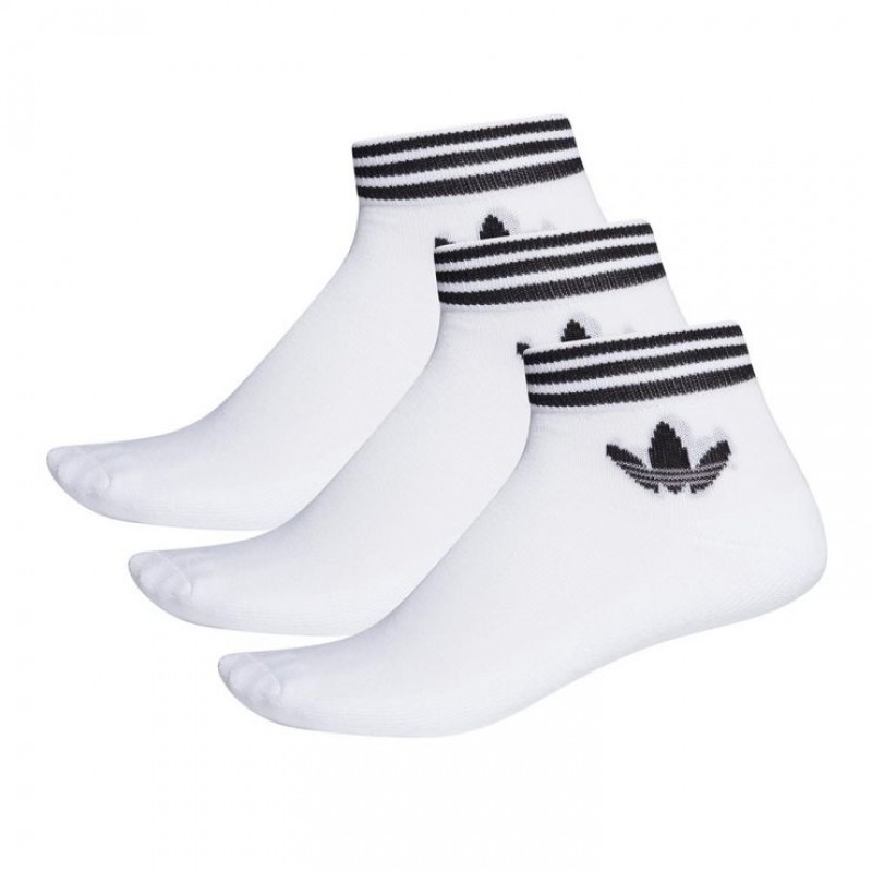 adidas ΚΑΛΛΤΣΕΣ  Trefoil Ankle Socks 3 Pairs (EE1152)