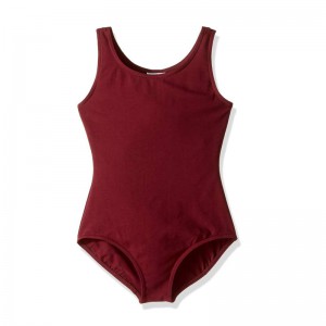 Grishko ΚΟΡΜΑΚΙ ΓΥΝΑΙΚΕΙΟ TANK LEOTARD, MICROFIBER DL09M-BURGUNDY
