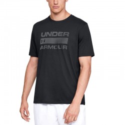 Under Armour Team Issue Wordmark SS Tee ΑΝΔΡΙΚΟ ΜΠΛΟΥΖΑΚΙ ΜΑΥΡΟ (1329582-001)