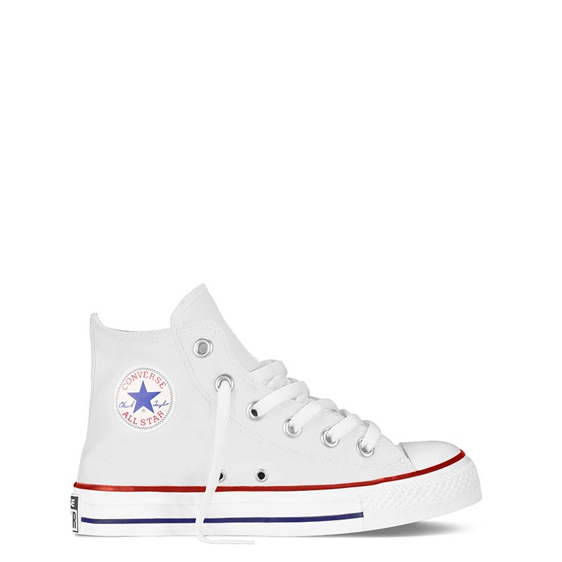 Converse Chuck Taylor All Star Hi (3J253C)ΠΑΙΔΙΚΑ ΜΠΟΤΑΚΙΑ ΛΕΥΚΑ