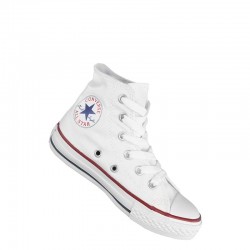 Converse Chuck Taylor All Star Hi (3J253C)ΠΑΙΔΙΚΑ ΜΠΟΤΑΚΙΑ ΛΕΥΚΑ