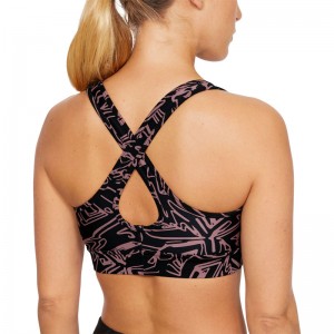 Under Armour Mid Crossback Printed B ΜΠΟΥΣΤΟ ΓΥΝΑΙΚΕΙΟ 1351996-003 Under Armour Mid Crossback Printed B ΜΠΟΥΣΤΟ ΓΥΝΑΙΚΕΙΟ 1351996-003