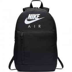 Nike Elemental Backpack (BA6032-010)ΤΣΑΝΤΑ ΠΛΑΤΗΣ 20 ΛΙΤΡΑ Μαύρο/Λευκό