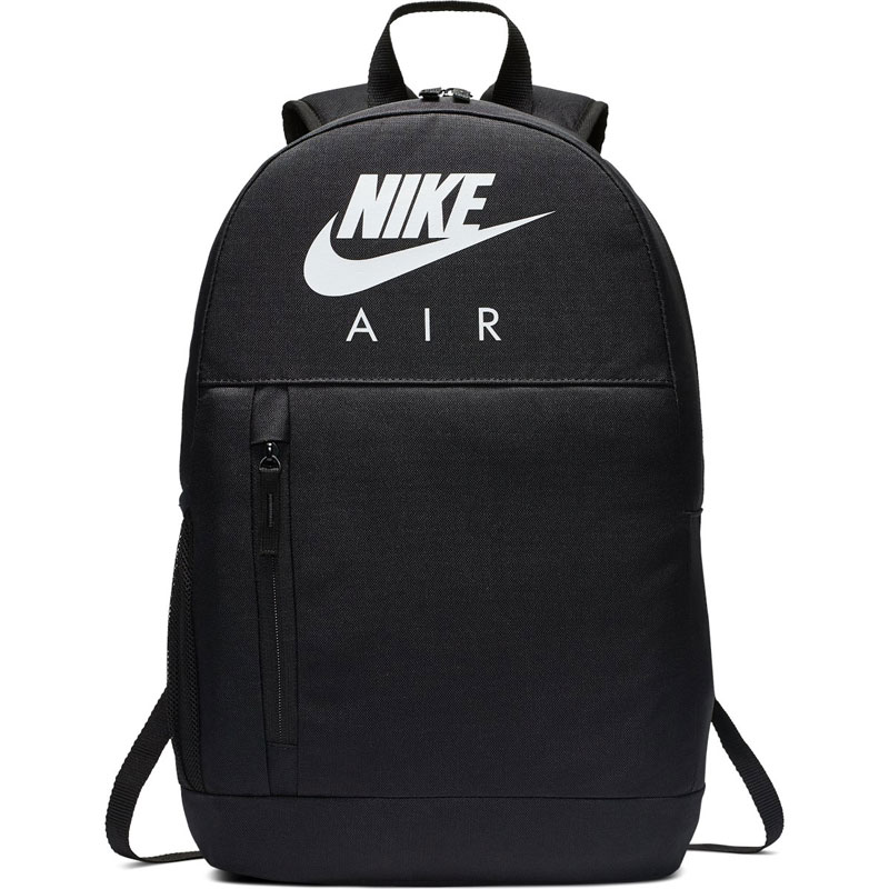 Nike Elemental Backpack (BA6032-010)ΤΣΑΝΤΑ ΠΛΑΤΗΣ 20 ΛΙΤΡΑ Μαύρο/Λευκό
