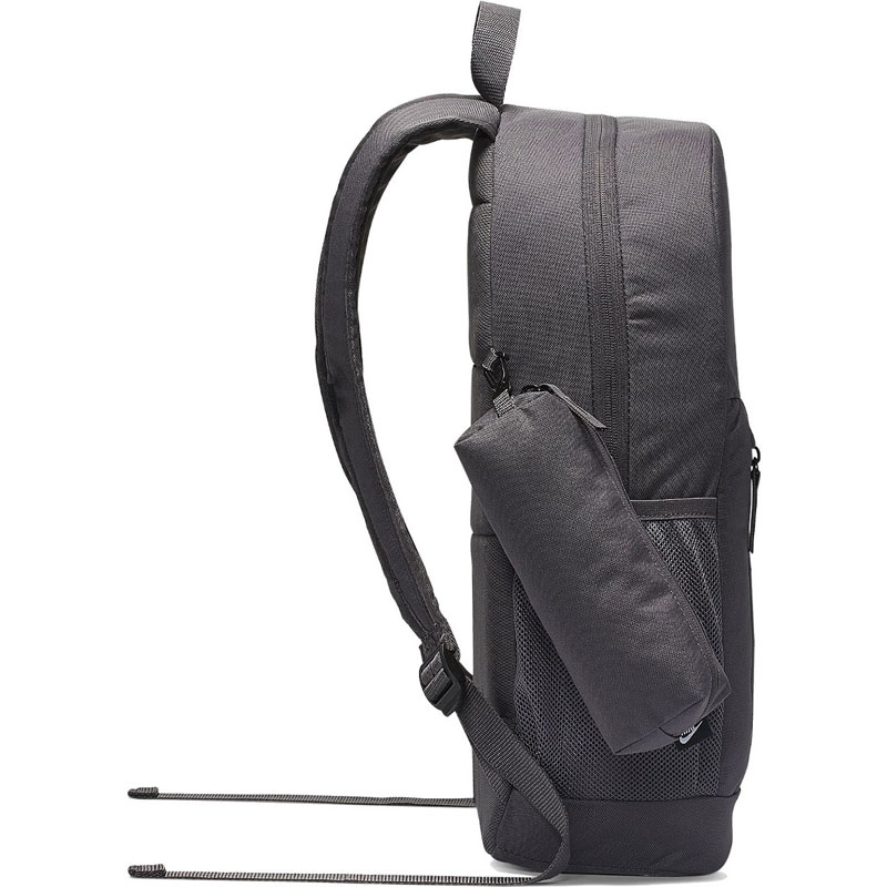Nike Elemental Backpack (BA6032-010)ΤΣΑΝΤΑ ΠΛΑΤΗΣ 20 ΛΙΤΡΑ Μαύρο/Λευκό
