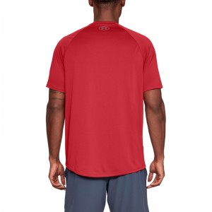 Under Armour Tech 2.0 Short Sleeve ΑΝΔΡΙΚΟ ΜΠΛΟΥΖΑΚΙ ΚΟΚΚΙΝΟ 1326413-600 Under Armour Tech 2.0 Short Sleeve ΑΝΔΡΙΚΟ ΜΠΛΟΥΖΑΚΙ ΚΟΚΚΙΝΟ 1326413-600