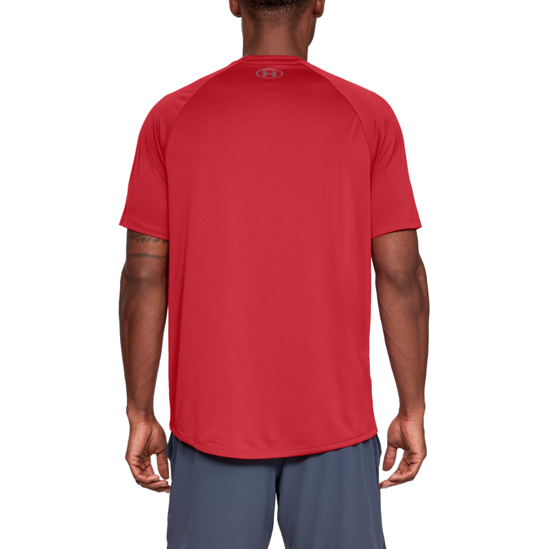Under Armour Tech 2.0 Short Sleeve  ΑΝΔΡΙΚΟ ΜΠΛΟΥΖΑΚΙ ΚΟΚΚΙΝΟ 1326413-600